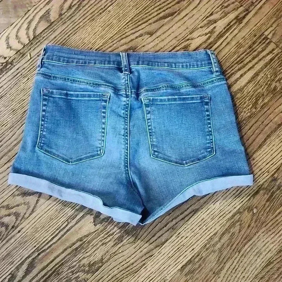 Pac sun size 28 the shortie Jean shorts size 6 - Picture 4 of 5